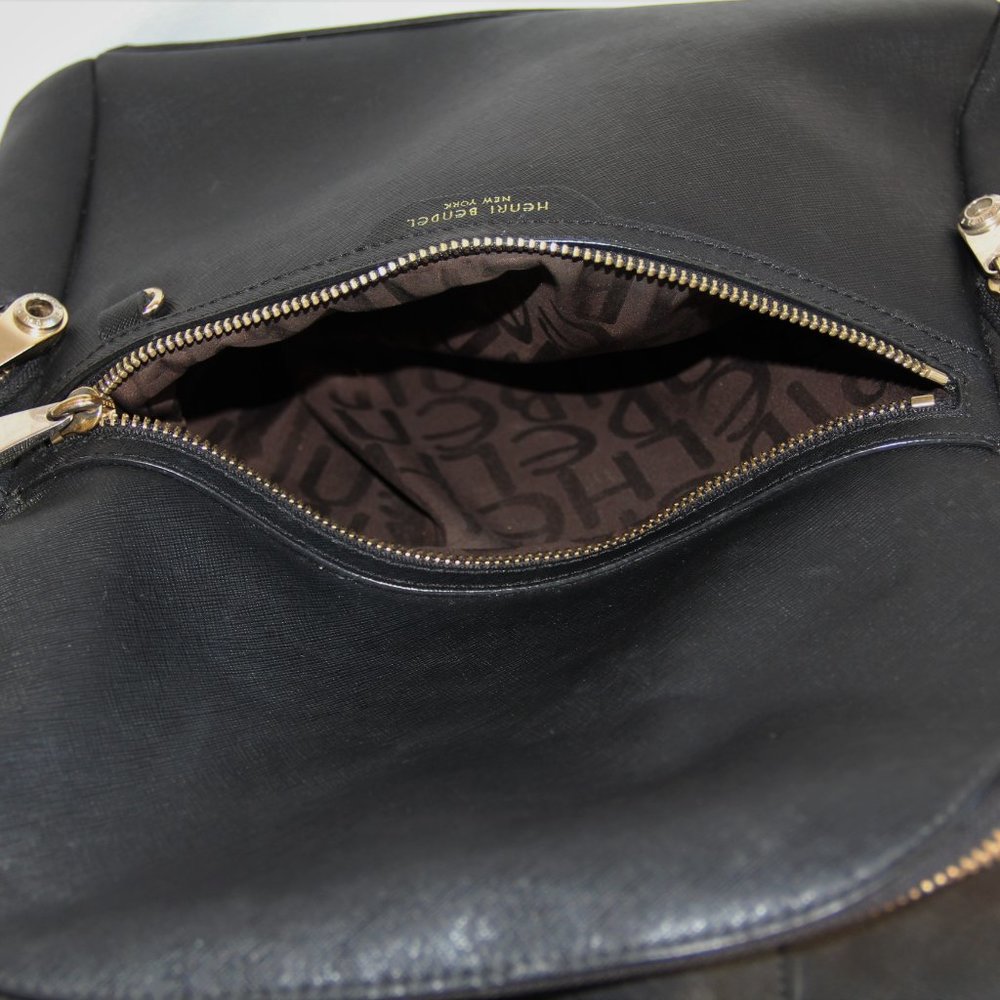 Henri Bendel Saffiano Leather Large Backpack - Picture 7 of 12